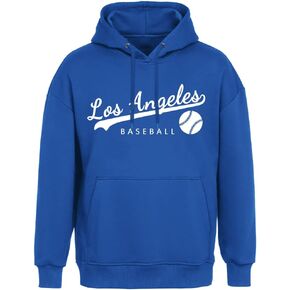 Mens Baseball Hoodie Sweatshirt, Pullover Hooded Sweatshirt for Men in Saudi Arabia
