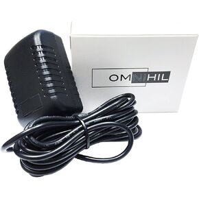 محول طاقة OMNIHIL 8 أقدام AC/DC 12V 2A (2000mA) 5.5x2.5 ملم متوافق مع لوحة مفاتيح البيانو الرقمية Yamaha P Series P105 88 مفتاحًا in Kuwait