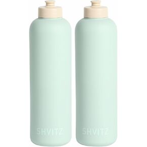 Sports Water Bottle - Soft-Touch Squeezable Body with One-Hand Spout- Lightweight, No Spill Water Bottle, for Gym, Cycling & Outdoor Uses - BPA Free - Water Bottles for Active Lifestyles - 24oz in Saudi Arabia