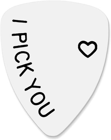 Bf Husband Fiance Gifts for Him I Pick You Guitar Pick for Bf Husband Fiance Christmas Anniversary Birthday Gifts for Men Guitar Player Musician Guitars Picks for Guitars Lover in Saudi Arabia