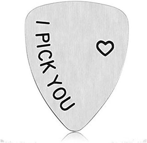 Bf Husband Fiance Gifts for Him I Pick You Guitar Pick for Bf Husband Fiance Christmas Anniversary Birthday Gifts for Men Guitar Player Musician Guitars Picks for Guitars Lover in Saudi Arabia