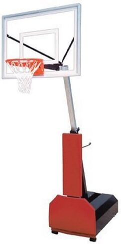 First Team Fury III Steel-Acrylic Portable Basketball System44; Orange in Saudi Arabia