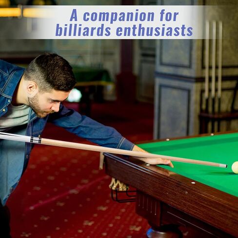 Pool Cue Stick Set,58" Billiard Cue Sticks,19/20 oz 1/2 Maple Billiard Pool Stick,13mm Cue Tip 2-Piece Pool Cue in Saudi Arabia
