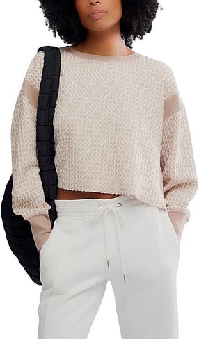 شركة Free People النسائية My Time Layer Textured Co in Saudi Arabia