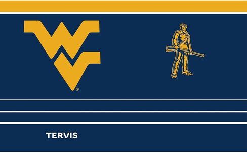 Tervis Traveler West Virginia Mountaineers - MVP Triple Walled Insulated Tumbler Travel Cup Keeps Drinks Cold & Hot, 20oz, Stainless Steel in Saudi Arabia