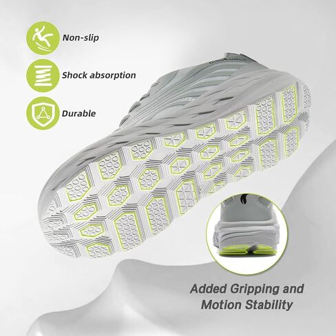 Women's Orthopedic Diabetic Wide Running Shoes: Comfortable Casual Arch Support Plantar Fasciitis Sports Sneakers, Orthotic Swollen Feet Work Tennis Walking Shoes for Ankle and Heel Pain Relief in Saudi Arabia