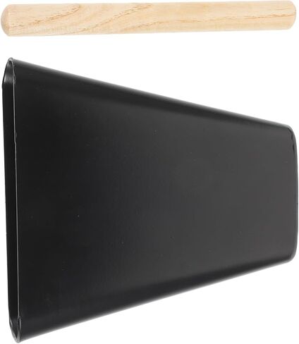 IMIKEYA 6 Inch Metal Cowbell with Wooden Stick - Handheld Percussion Noise Maker for Musical Events and in Saudi Arabia
