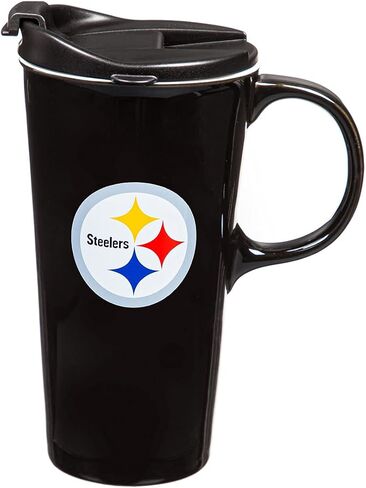 Team Sports America Pittsburgh Steelers, 17oz Boxed Travel Mug in Saudi Arabia