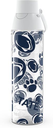 كوب سفر Tervis Venture Lite Penn State Nittany Lions - مصنوع بالكامل في الولايات المتحدة الأمريكية بجدار مزدوج معزول يحافظ على المشروبات باردة وساخنة، زجاجة مياه سعة 24 أونصة، كلاسيكية in Saudi Arabia