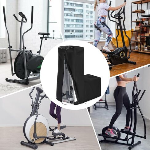 COSHNIBI Elliptical Cover, Waterproof & Dustproof Elliptical Exercise Machine Cover for Indoor and Outdoor,81''L x 33''W x 72''H-Black in Saudi Arabia