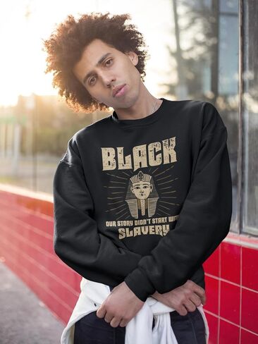 أسود، تاريخنا لم يبدأ مع بلوزات العبودية ذات الياقة المستديرة in Kuwait