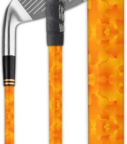 Golf Accessories | Premium Club Wraps | High Grade Materials for Durability & Style | Golf Accessories for Men and Women (CAMO Orange) in Saudi Arabia