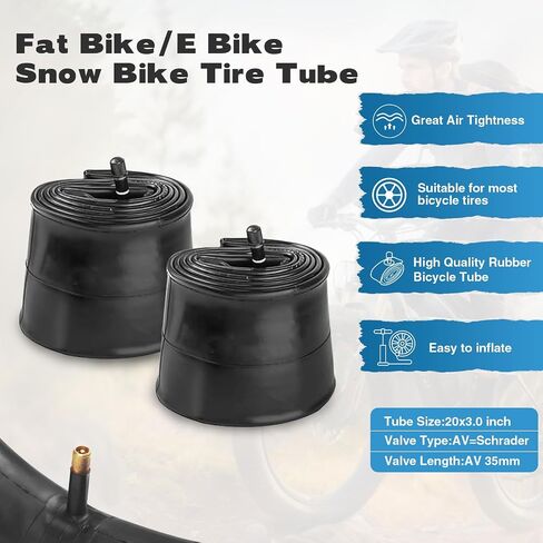 WEEROCK 20 X 3.0 (76-406) Electric Bike Tire, 20 Inch Snow Bicycle Tires Heavy Duty E Bike Tire with/Without Inner Tubes for 20" Wide Fat Tire Bikes, Scooter, Tricycle in Saudi Arabia