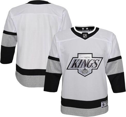 Los Angeles Kings White Kids Youth 4-20 Alternate Away Premier Blank Jersey in Saudi Arabia