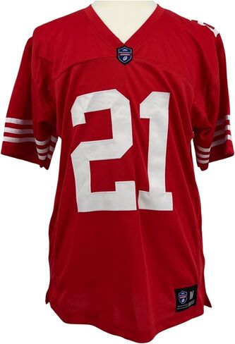 Frank Gore Jersey Red San Francisco | Adult Unisex Sizes S-5XL Unsigned Custom Sewn Stitched in Saudi Arabia