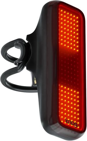 Knog Blinder V USB Rechargeable Rear Bike Light - Powerful 100 Lumen Bike Tail Light Visible Up to 900m, IP67 Waterproof Bike Rear Light with Unique Flash Modes, Fits All Seat Posts in Saudi Arabia