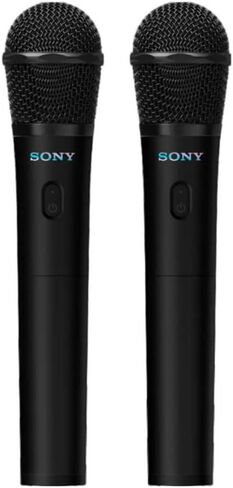 Sony ULT Mic Wireless Karaoke Black Microphone and Receiver with Duet Assist Bundle with Disposable Microphone Cover (2 Items) in Saudi Arabia