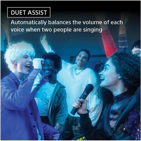 Sony ULT Mic Wireless Karaoke Black Microphone and Receiver with Duet Assist Bundle with Disposable Microphone Cover (2 Items) in Saudi Arabia