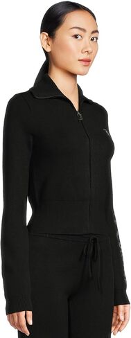 Juicy Couture Women's Easy Fit Mock Neck Track Jacket in Saudi Arabia