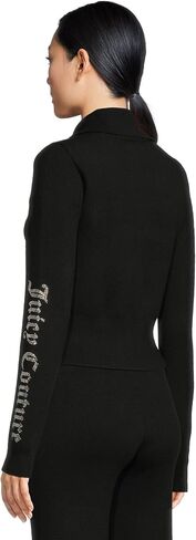 Juicy Couture Women's Easy Fit Mock Neck Track Jacket in Saudi Arabia