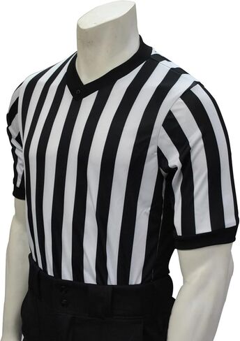 Smitty BKS-201 Official 1" Stripe w/ 3" Side Panel Mesh Basketball Referee Shirt in Saudi Arabia