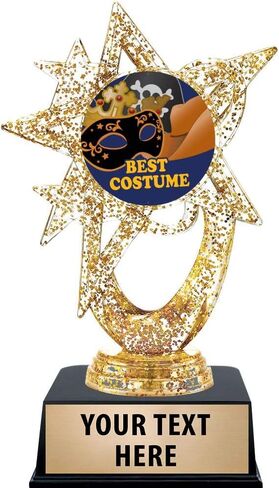 Crown Awards 6" Halloween Trophies, Glitter Star Halloween Best Costume Trophy Prime in Saudi Arabia