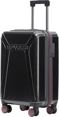 Spyder Traverse 29 Inch Large Checked Baggage Expandable Hardside Upright Suitcase with 360° Spinner Wheels, TSA Approved Lock, Charcoal in Kuwait