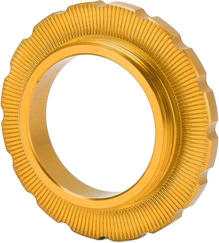 Centerlock Lockring Aluminum Alloy Disc Brake Adapter Wheelset Hub Shaft Disc Rotor Lock Ring(Gold) in Saudi Arabia
