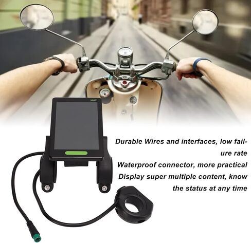 Electric Display Meter, Large Screen M6C LCD Electric Display Control Panel Connector in Saudi Arabia