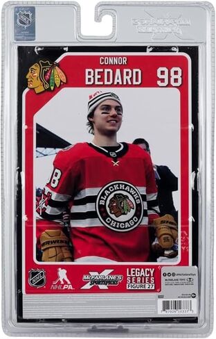 McFarlane Toys - Connor Bedard (Chicago Blackhawks) NHL 7in Posed Figure McFarlane's SportsPicks in Saudi Arabia