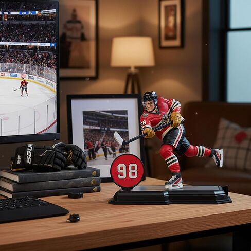 McFarlane Toys - Connor Bedard (Chicago Blackhawks) NHL 7in Posed Figure McFarlane's SportsPicks in Saudi Arabia