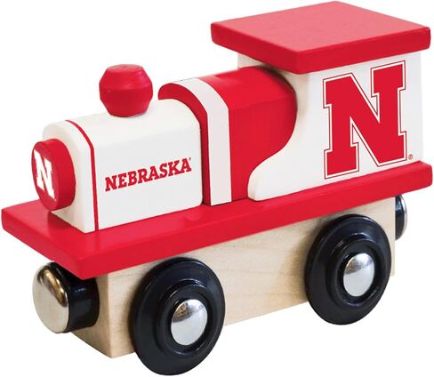 لعبة قطار ماستربيسز NCAA Nebraska Cornhuskers - جودة ممتازة، نشاط تعليمي وممتع للأطفال والعائلات - فكرة هدية رائعة للعطلات، وأعياد الميلاد، ووقت اللعب اليومي in Saudi Arabia