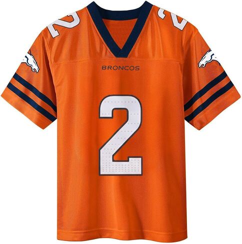 Patrick Surtain II Denver Broncos Orange #2 NFL Kids Youth 4-20 Name and Number Team Color Home Player Jersey in Saudi Arabia