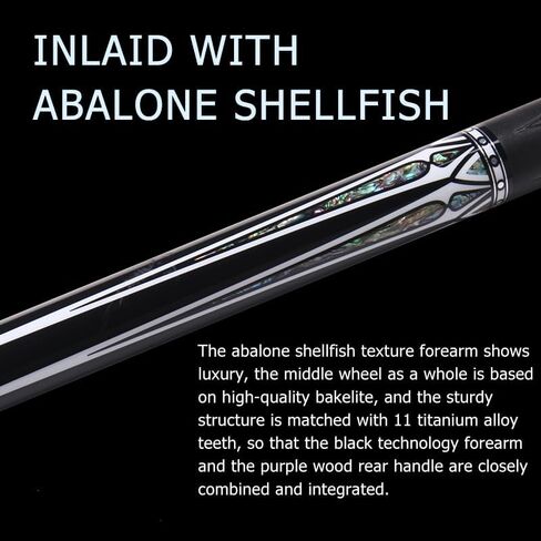 CUPPA Billiard Pool Stick America 1/2 Split Cue Nine Ball Cues Carbon Fibre Shaft Sport Games Tip Size 10.5，11.5,12.5mm 58inch ca20-02 in Saudi Arabia