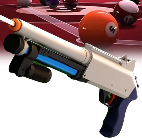 Pool Stick Cue Gun, Billiard Cue Gun with Enhanced Accuracy, Pool Cue Gun for All Skill Levels in Saudi Arabia