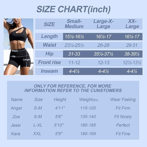 2-Pack High-Waisted 8-Inch Biker Shorts with Pockets – Soft, Stretchy, Moisture-Wicking for Workout in Saudi Arabia