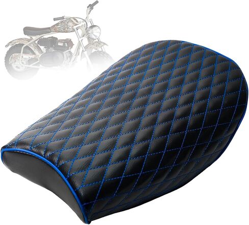 JMCHstore Brown Diamond Stitch Retro Upgraded 15'' Seat for Coleman ct200uex Mini bike 196cc, Hisun ct200u-ex 200cc Trail bike Cushion Replacement parts in Saudi Arabia