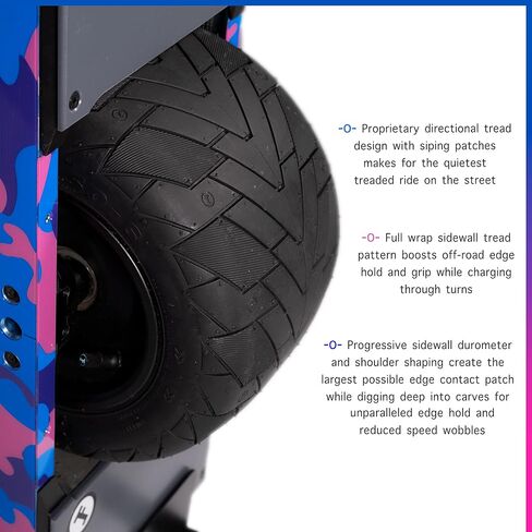 Enduro Onewheel Tire for XR/Rally/XRC (Mid) - The Float Life - Perfect for Stability, Grip and Carvability - Onewheel XR Accessories (XR/Rally/XRC - FITS 6" HUBS) - Mid Compound in Saudi Arabia