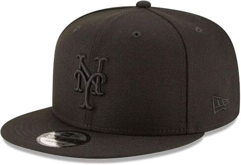 نيو إيرا نيويورك ميتس MLB Basic Snapback أسود على أسود 950 قبعة قابلة للتعديل in Saudi Arabia