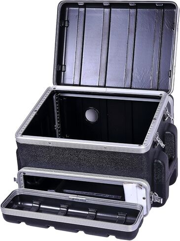 Crossrock Console rack case slant top 4U front and 6U rear(CRC6U4U6U), Console-6U/4U in Saudi Arabia