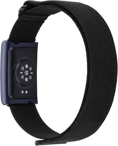 [عبوة من قطعتين] حزام ذات رأسين متوافق مع جهاز تتبع اللياقة البدنية Amazfit Helio Strap، نمط رياضي من النايلون مزود بخطاف وحلقة مسامية in Kuwait