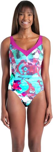 ARENA Women's Bodylift Stefania Wing Back B-Cup Swimsuit in Kuwait