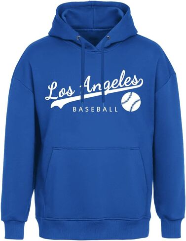 Mens Baseball Hoodie Sweatshirt, Pullover Hooded Sweatshirt for Men in Saudi Arabia