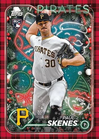 صندوق ضخم مغلق من Topps 2024 Holiday Baseball Factory - عبوات شمع البيسبول in Saudi Arabia