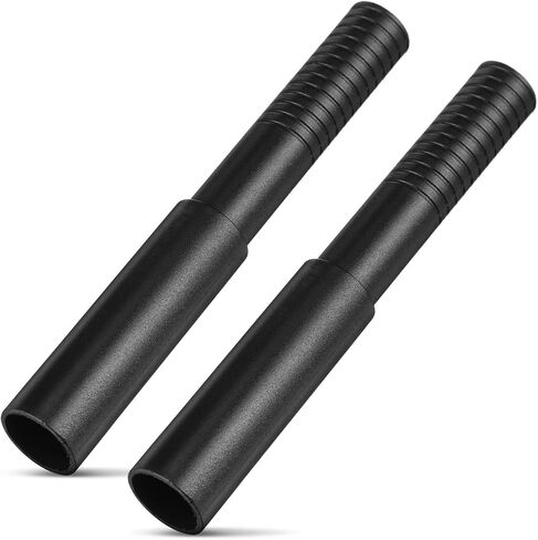 NOLITOY 2 Pcs Golf Shaft Extension, 0.6in Golf Club Extension Rod Graphite Shaft for Iron Wood Putter Accessories (Black) in Saudi Arabia