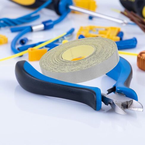 PRETYZOOM 1pc Reflective Sticker Roll, High-Visibility Speed Testing Tapes, Self-Adhesive Waterproof Reflective Tachometer Sticker, 0.3inch x 16 feet in Saudi Arabia