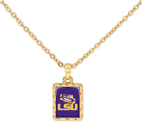 من القلب LSU Tigers Vivian قلادة ذهبية هدية مرخصة in Saudi Arabia