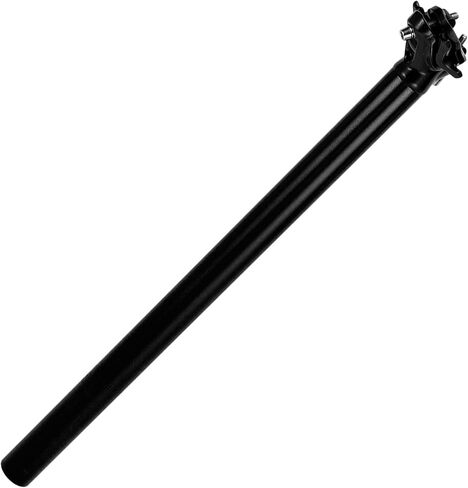 Bike Seat Posts Adjustable Angle Bike Saddle Post Seat Tube Black 1 Pc 30.9x500mm Aluminum Alloy in Saudi Arabia