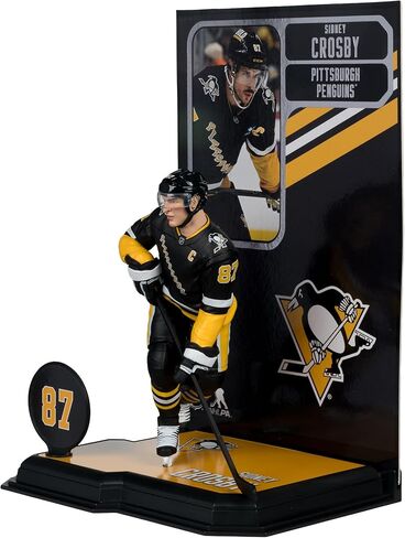 ألعاب ماكفارلين - سيدني كروسبي (بيتسبرغ بينجوينز) مجسم NHL مقاس 7 بوصات من ماكفارلين سبورتس بيكس in Kuwait