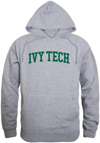 W Republic Ivy Tech Game Day Hoodie Sweatshirt - Heather Grey, Large in Saudi Arabia